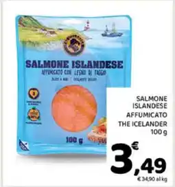 Conad SALMONE ISLANDESE AFFUMICATO THE ICELANDER offerta