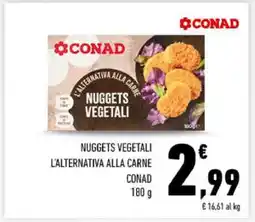 Conad Nuggets Vegetali offerta