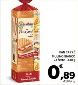 Conad PAN CARRÉ offerta