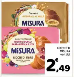 Conad Cornetti Misura offerta