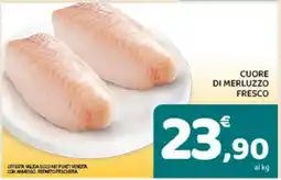 Conad CUORE DI MERLUZZO FRESCO offerta