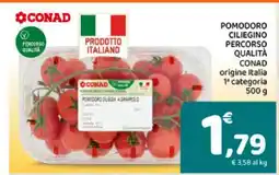 Conad POMODORO CILIEGINO PERCORSO QUALITÀ CONAD offerta