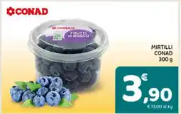 Conad Mirtilli Conad offerta