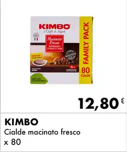 Iper Tosano KIMBO Cialde macinato fresco offerta