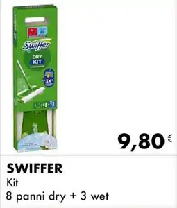 Iper Tosano SWIFFER Kit 8 panni dry + 3 wet offerta