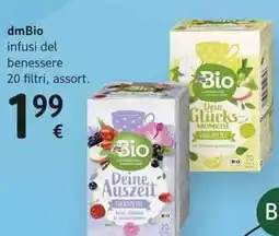 dm drogerie markt dmBio infusi del benessere offerta