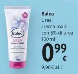 dm drogerie markt Balea Urea crema mani con 5% di urea offerta