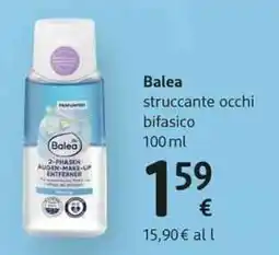 dm drogerie markt Balea struccante occhi bifasico offerta