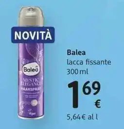 dm drogerie markt Balea lacca fissante offerta