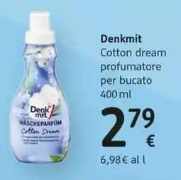 dm drogerie markt Denkmit Cotton dream profumatore per bucato offerta