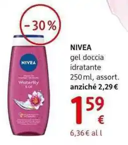 dm drogerie markt NIVEA gel doccia idratante offerta