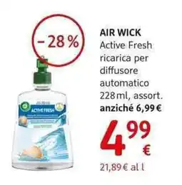 dm drogerie markt AIR WICK Active Fresh ricarica per diffusore automatico offerta