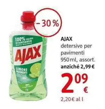 AJAX detersivo per pavimenti