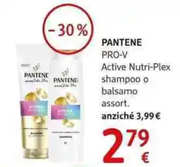 dm drogerie markt PANTENE PRO-V Active Nutri-Plex shampoo o balsamo offerta