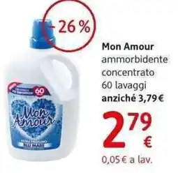 dm drogerie markt Mon Amour ammorbidente concentrato offerta