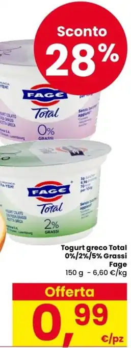 Togurt greco Total 0%/2%/5% Grassi Fage