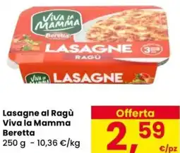 Despar Lasagne al Ragù Viva la Mamma Beretta offerta