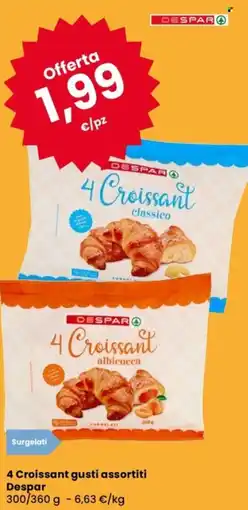Despar 4 Croissant Despar offerta
