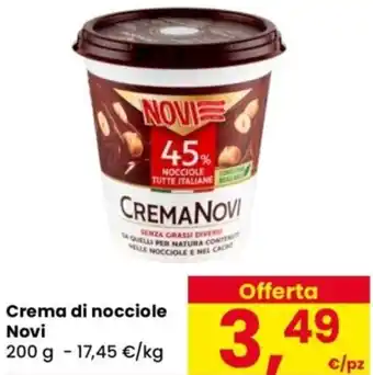 Despar Crema di nocciole Novi offerta