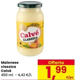 Despar Maionese classica Calvé offerta