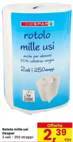 Despar Rotolo mille usi Despar offerta