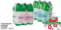 Despar Acqua frizzante o naturale S-Budget offerta