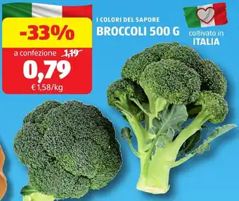 ALDI I colori del sapore broccoli offerta
