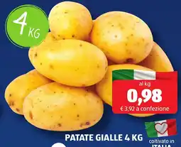 ALDI Patate gialle offerta