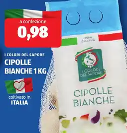ALDI I colori del sapore cipolle bianche offerta