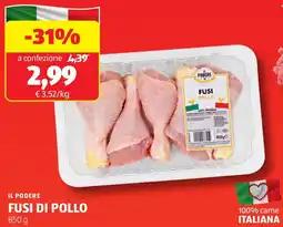 ALDI Il podere fusi di pollo offerta