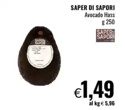 Famila SAPER DI SAPORI Avocado Hass offerta