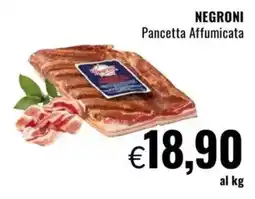 Famila NEGRONI Pancetta Affumicata offerta