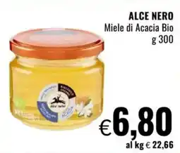Famila ALCE NERO Miele di Acacia Bio offerta