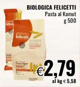 Famila BIOLOGICA FELICETTI Pasta al Kamut offerta