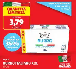 ALDI Bonlà burro italiano xxl offerta