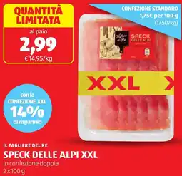 ALDI Il tagliere del re speck delle alpi xxl offerta