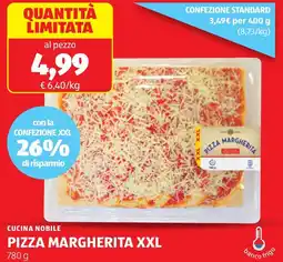 ALDI Cucina nobile pizza margherita xxl offerta