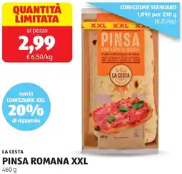 ALDI La cesta pinsa romana xxl offerta