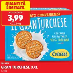 ALDI Colussi gran turchese xxl offerta