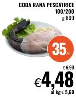 Famila CODA RANA PESCATRICE 100/200 offerta