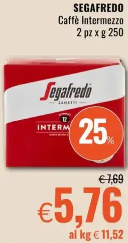 Famila SEGAFREDO Caffè Intermezzo offerta