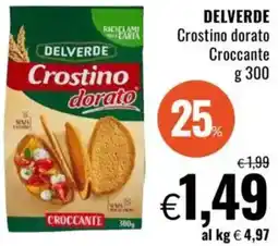 Famila DELVERDE Crostino dorato Croccante offerta