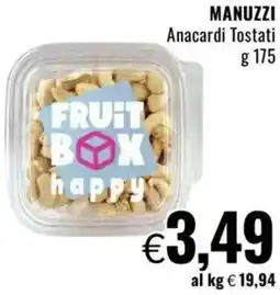 Famila MANUZZI Anacardi Tostati offerta