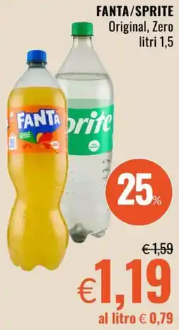 Famila FANTA/SPRITE Original, Zero offerta