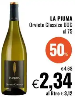 Famila LA PIUMA Orvieto Classico DOC offerta