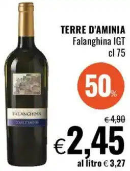 Famila TERRE D'AMINIA Falanghina IGT offerta