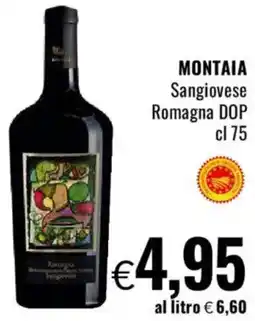 Famila MONTAIA Sangiovese Romagna DOP offerta
