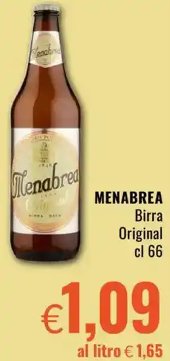 Famila MENABREA Birra Original offerta