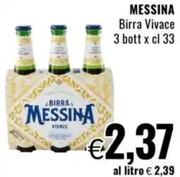 Famila MESSINA Birra Vivace offerta