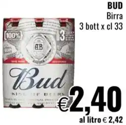 Famila BUD Birra offerta